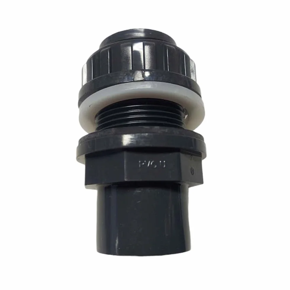 Traversée de paroi PVC 40/32 mm X 1pouce 1/4-32 mm