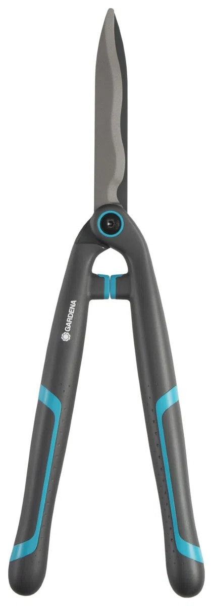 Gardena Taille-Haies EasyCut Ciseaux de Jardin légers pour la Coupe de Haies et de buissons, 20 cm, Lames avec revêtement Anti-adhérant, poignée en Plastique Ergonomique (12301-20)