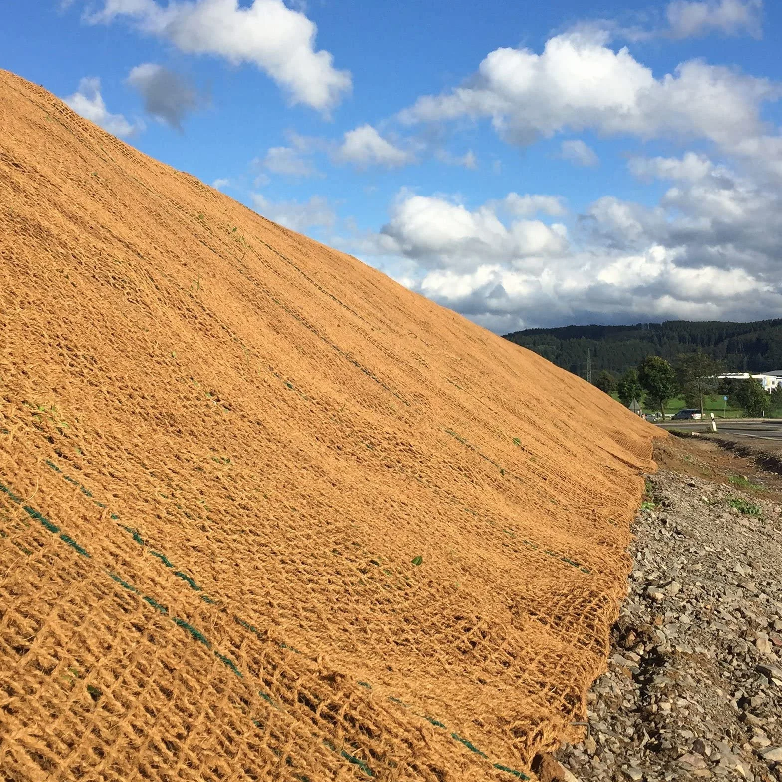 KARAT Tapis de rive Nature Protection contre l'érosion 20 m Fibres naturelles de coco Résistant aux intempéries