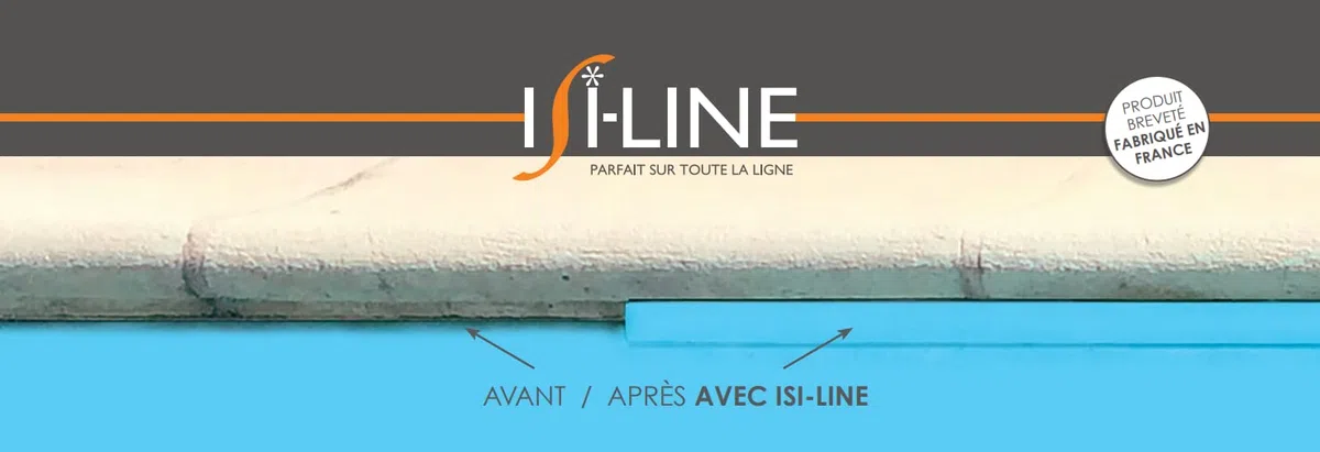 Jonc de Blocage 2 en 1 pour Liner ISI-Line - Bobine 30 m (Sable)