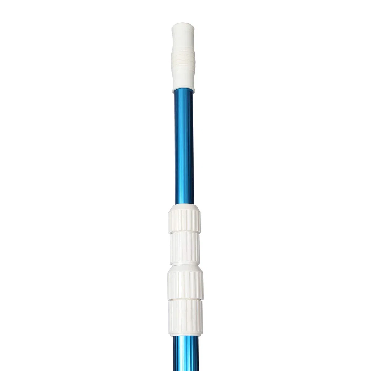 Wiltec Tige télescopique – 3600 x 540 x 530 mm – Raccord 28-30 mm/Réglable 120-360 cm – pour Tête de Brosse de Nettoyage de Piscine et Aspiration Pool Bassin