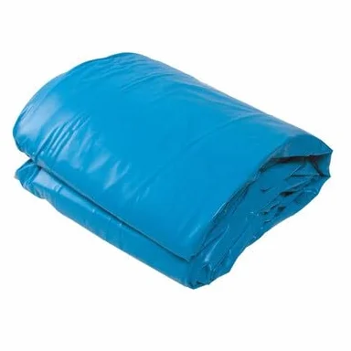 OOGarden - Liner de Piscine Hors Sol Ovale Bleu - Overlap - 720 x 375 cm, h 1.40m
