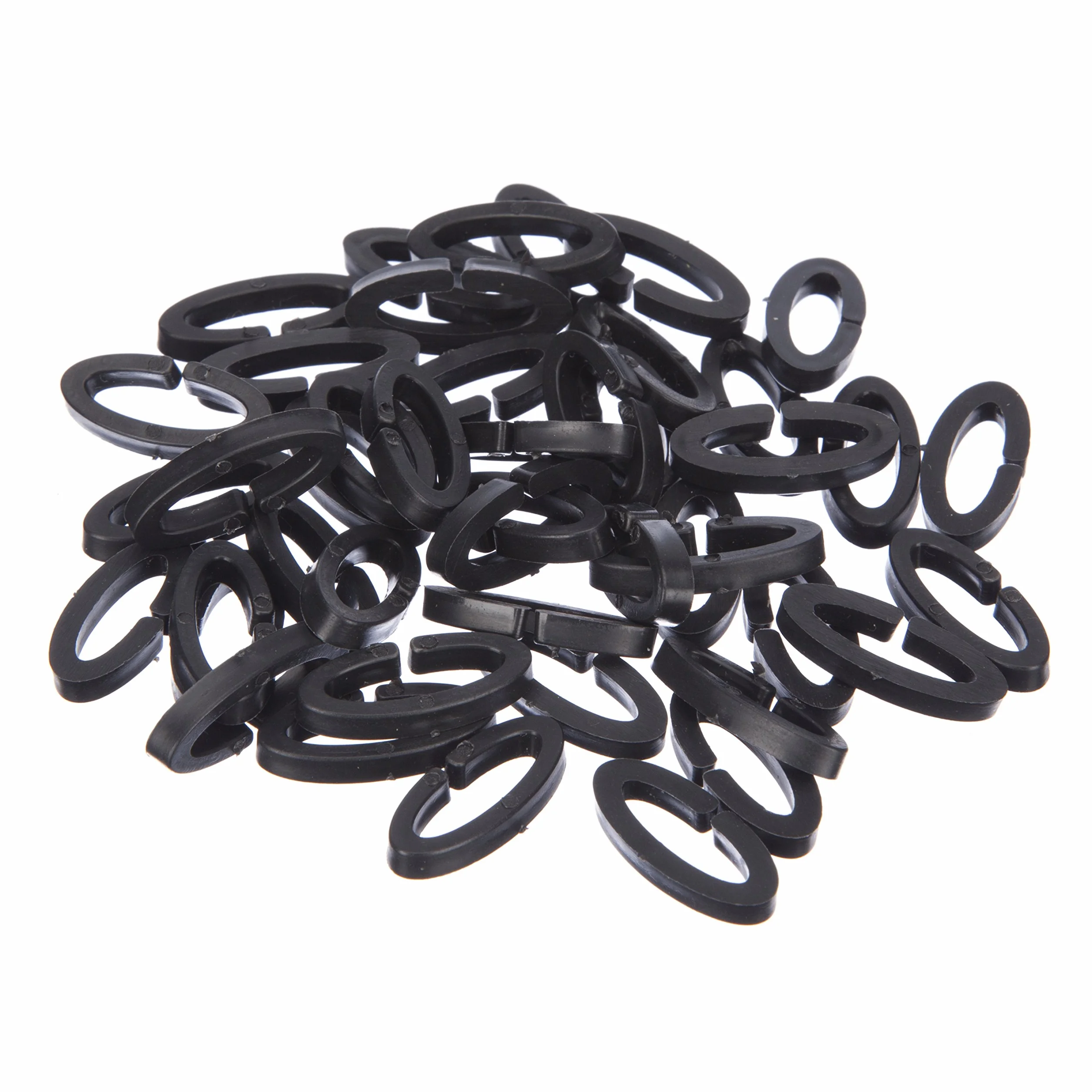 Katai – Lot de 40 anneaux de protection de bassin – Réhron flottant pour étangs de jardin – Plastique résistant aux UV avec 120 clips et 4 attaches pour plantes grenouille
