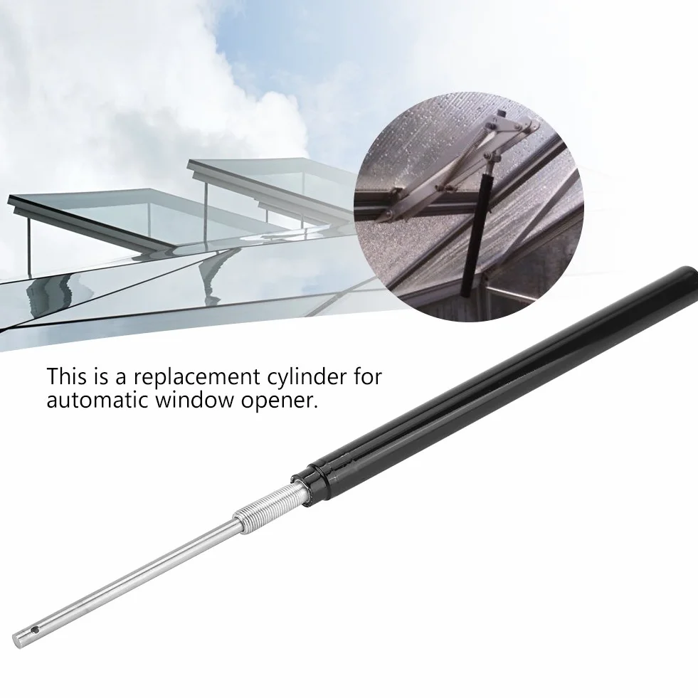 2PCS Ouvre Fenêtre Automatique pour Serre, Cylindre de Rechange Solaire d'Ouvreur Lavabos Greenhouse Ouvreur FenêTre Maison