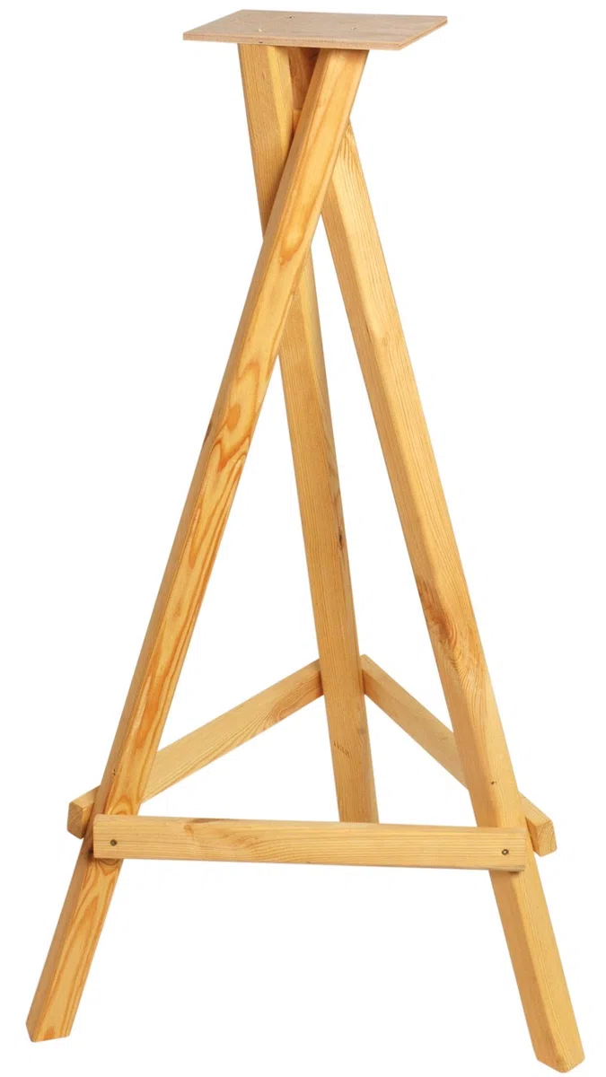 Dobar 33310FSC Trépied pour mangeoire à Oiseaux en pin imprégné certifié FSC 60 x 60 x 90 cm