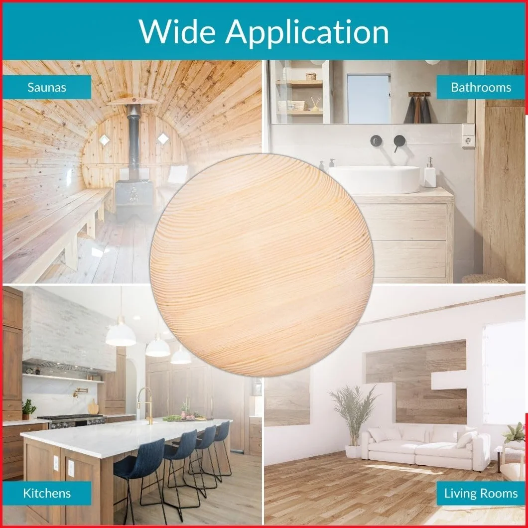 Diffuseur d’Air pour Sauna en Bois de Pin 100 mm – Bouche de Ventilation Ronde pour Mur ou Plafond