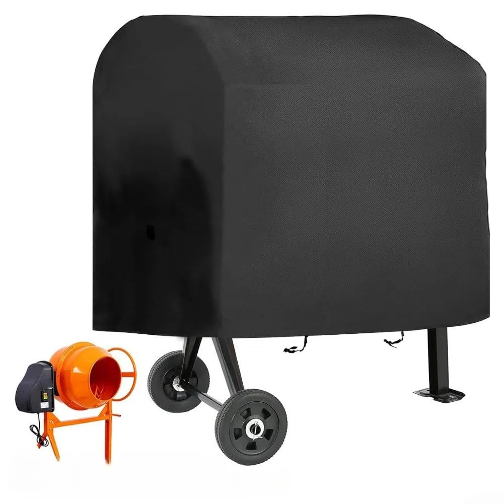 HpLive Housse de protection pour bétonnière 210D/420D - Imperméable à la poussière - Anti-UV - Tissu Oxford - Pour l'extérieur - 130 x 80 x 110 cm (420D)