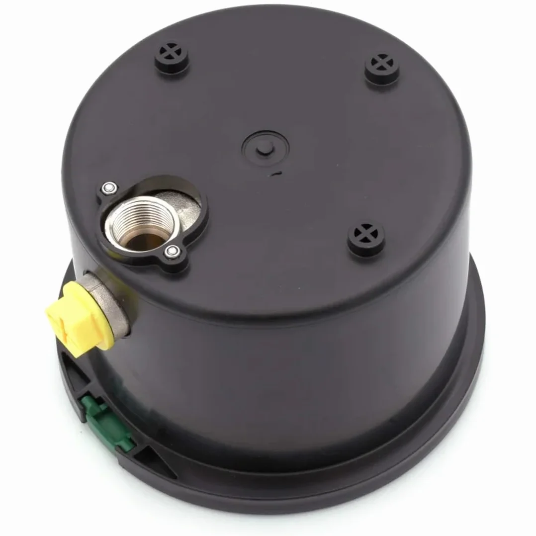 Arquette d'irrigation circulaire à enterrer 3/4" mâle Ø Base 17 cm Ø Couvercle 19 cm Hauteur 14 cm