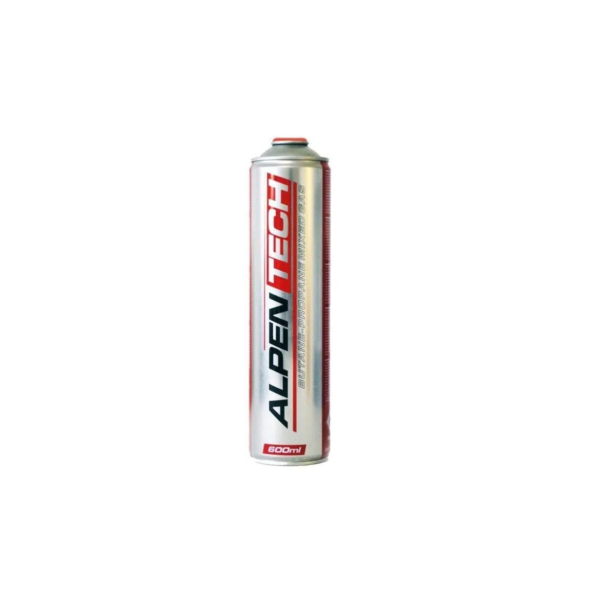 ALPENTECH - Pack 6 Cartouches de Gaz 330g (600ml) BUTANE/PROPANE (70/30) Universelles Homologuées TÜV - Recharges à Valve Dévissable 7/16 pour Désherbeur Thermique et Chalumeau Plomberie/Camping.