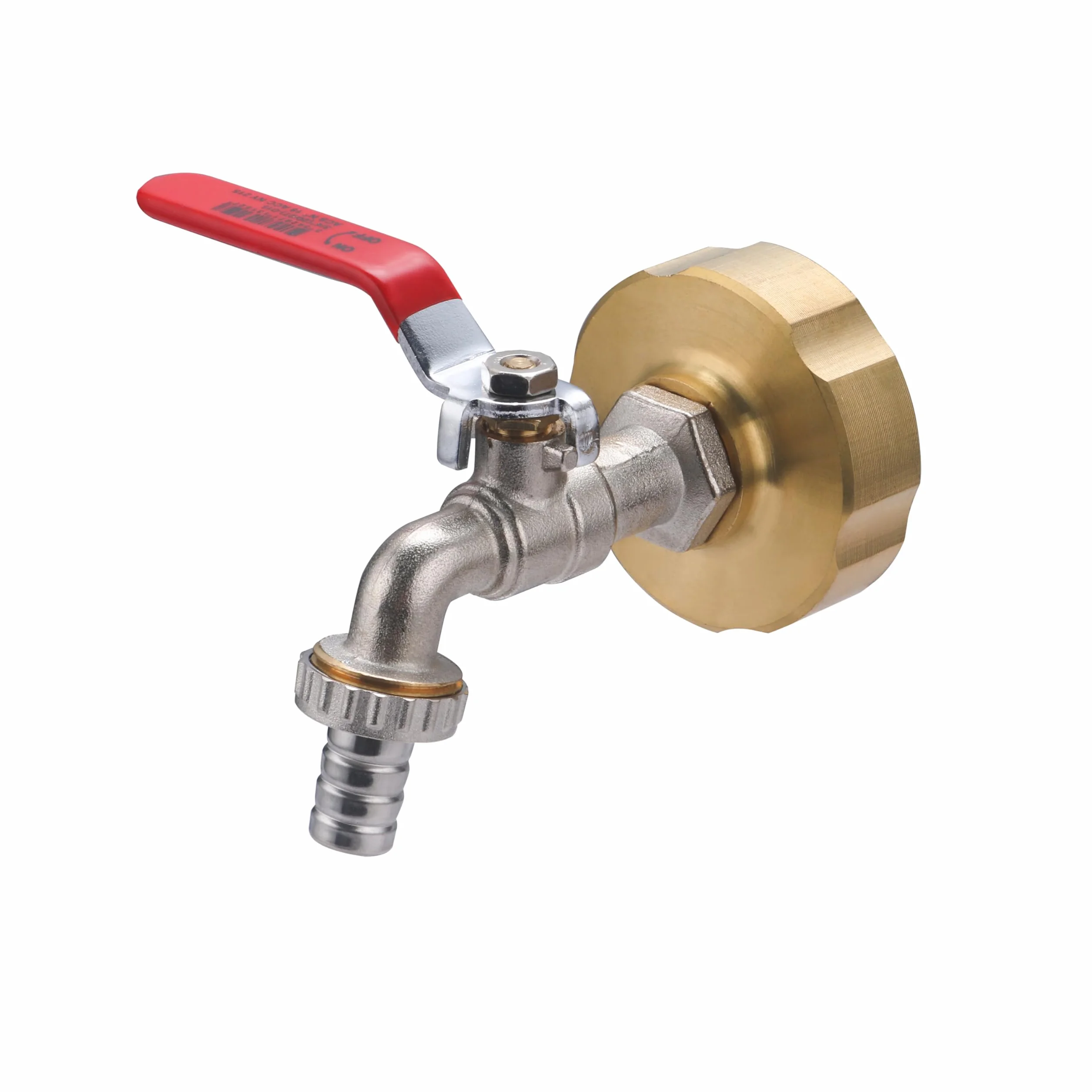 AROZ Robinet de Cuve quart de tour Raccord adaptateur S60 Femelle 20x27 (3/4)