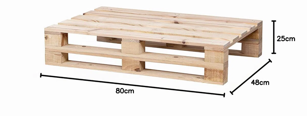Table basse PALETS NEU Vintage Rustique