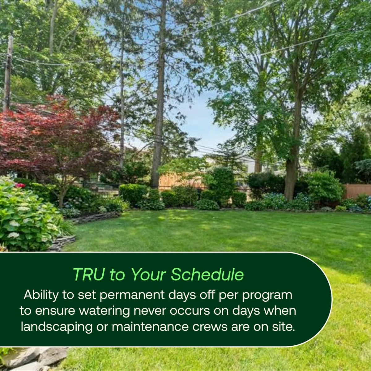 Rain Bird TRU6I Contrôleur/minuteur d'irrigation d'intérieur basé sur programme, compatible WiFi, 6 zones/station