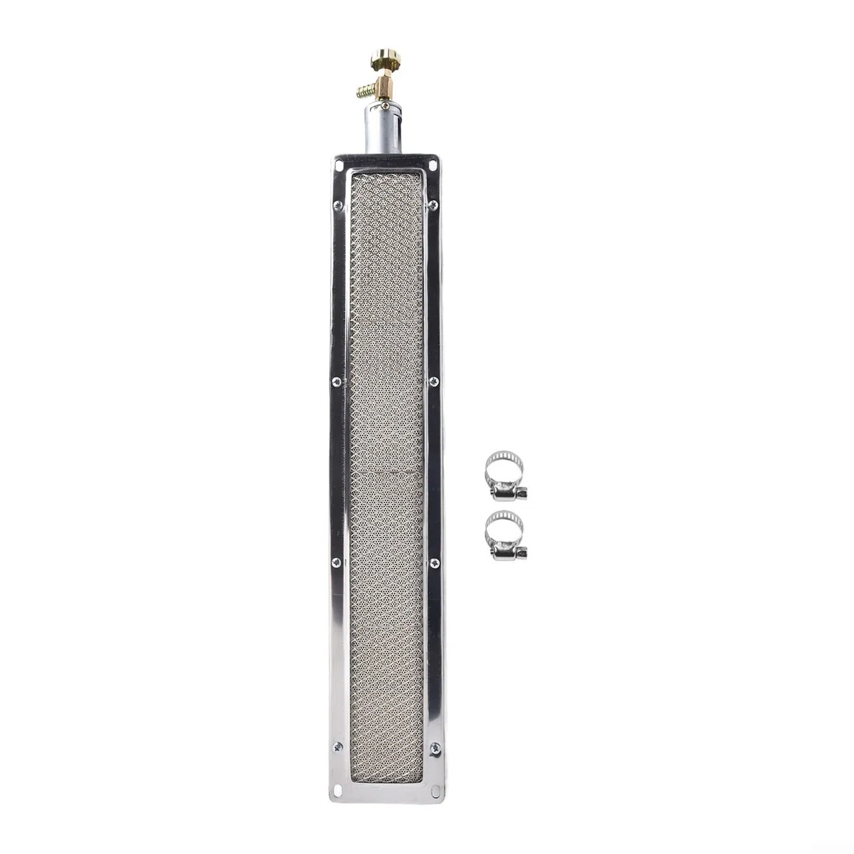 Barbecue infrarouge à brûleur latéral 53 x 9,5 cm pour industrie alimentaire