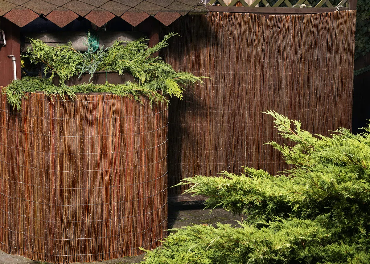 MC.Sammler clôture de Saule pour Jardin et terrasse 22 differents formats (180 x 300 cm) Brise-Vue pour Patio et balcons