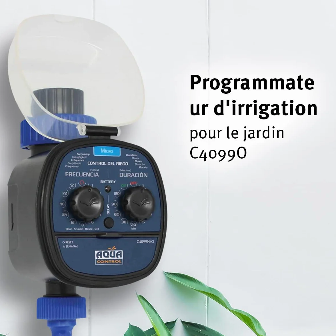 Aqua Control C4099O Programmateur d’Arrosage Jardin, 0 Bar
