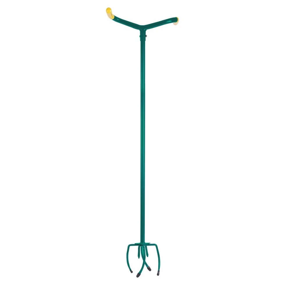 GARDIREX - Griffe de Jardinage à Rotation en Acier - Outil de Jardin Utilisation Debout pour bêcher et désherber - Gardirex