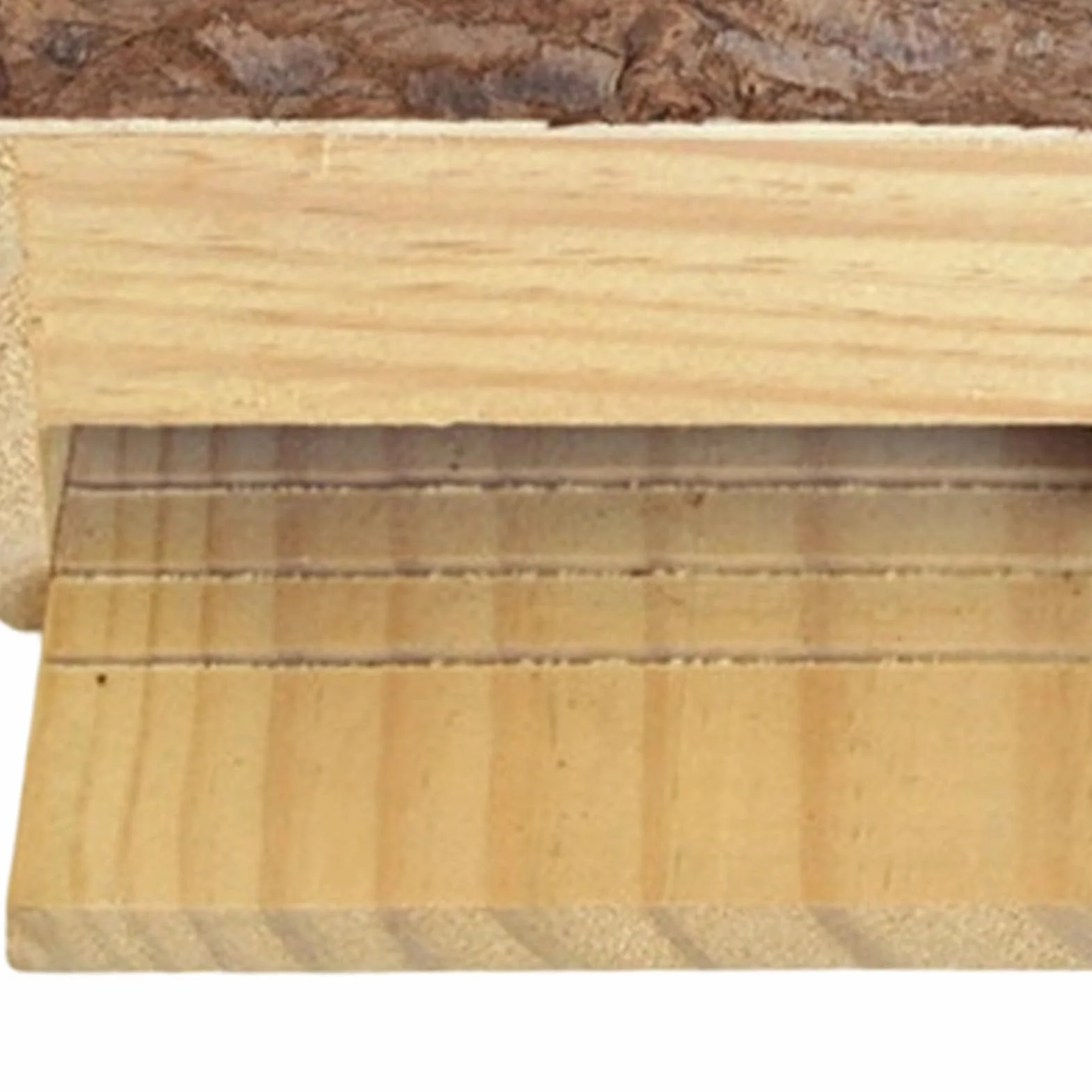 Maison pour chauve-souris en bois résistant aux intempéries | Grand abri compact pour jardin et cour