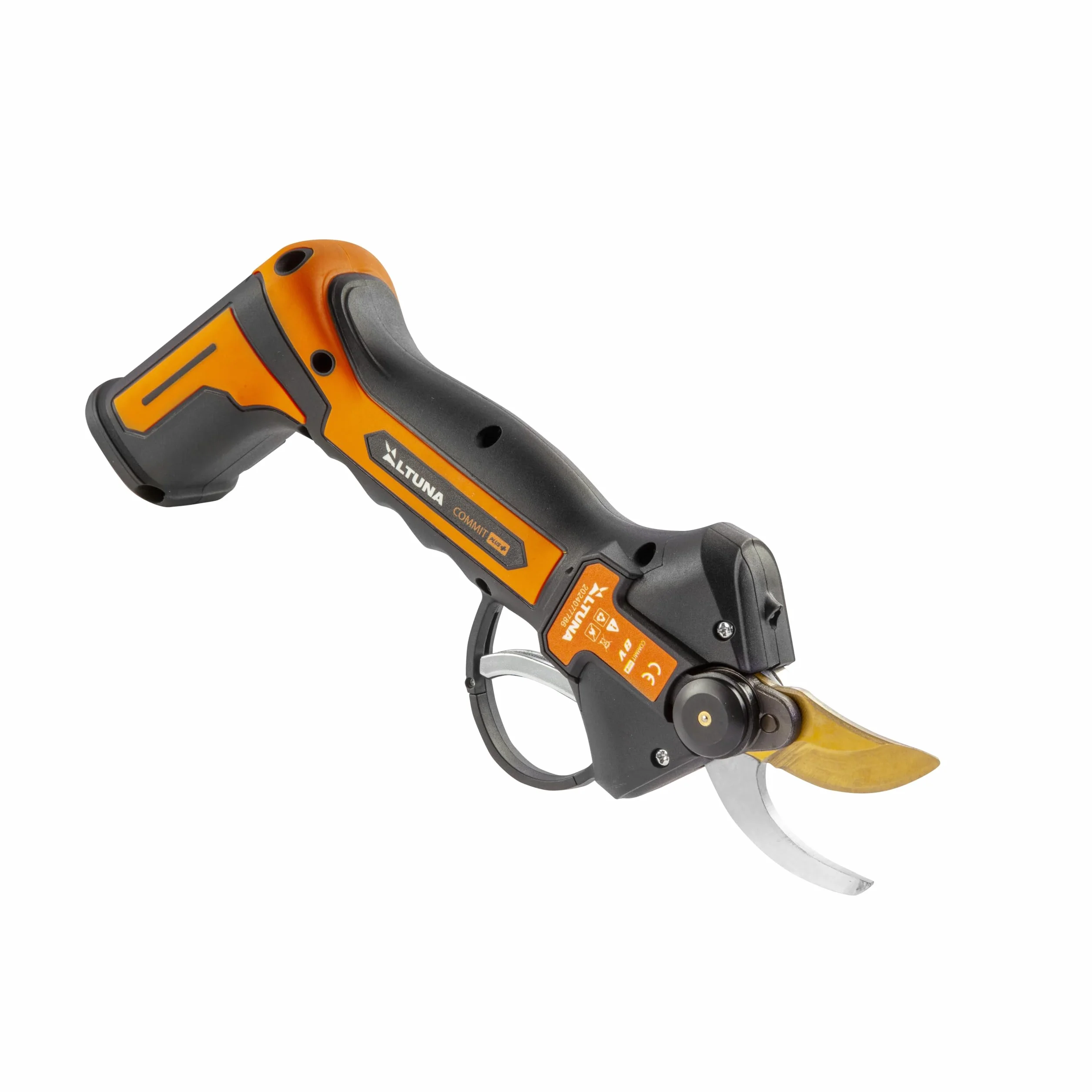 Altuna - Sécateur Électrique à Batterie Titanium - Gold Titanium Performance et Durabilité - Jusqu'à 6h d'autonomie - Chargement USB en 2h - 25mm - Léger et Compact - Jardin et Arbres Fruitiers