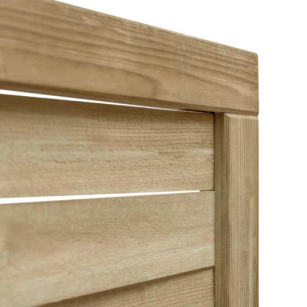 Générique Portillon de Jardin Bois de pin imprégné 100x75 cm Vert,Clôtures & barrières, Portillons,45308