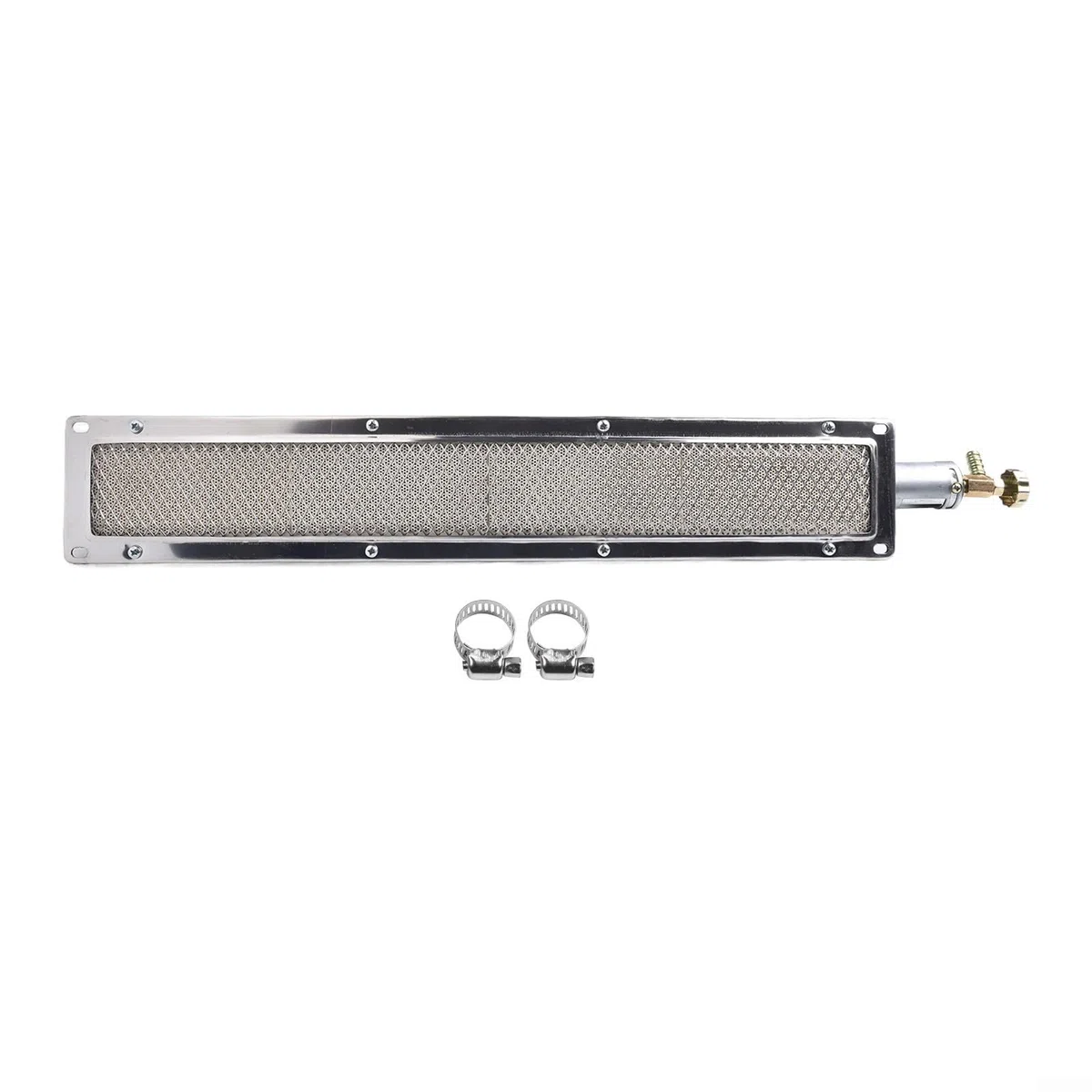 Barbecue infrarouge à brûleur latéral 53 x 9,5 cm pour industrie alimentaire