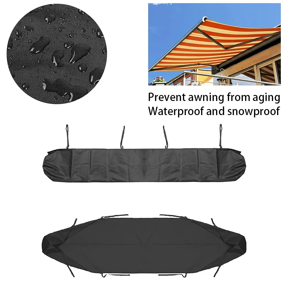 Bâche de protection pour auvent pour le stockage en hiver - Protection UV contre la pluie - Étanche - 500 cm