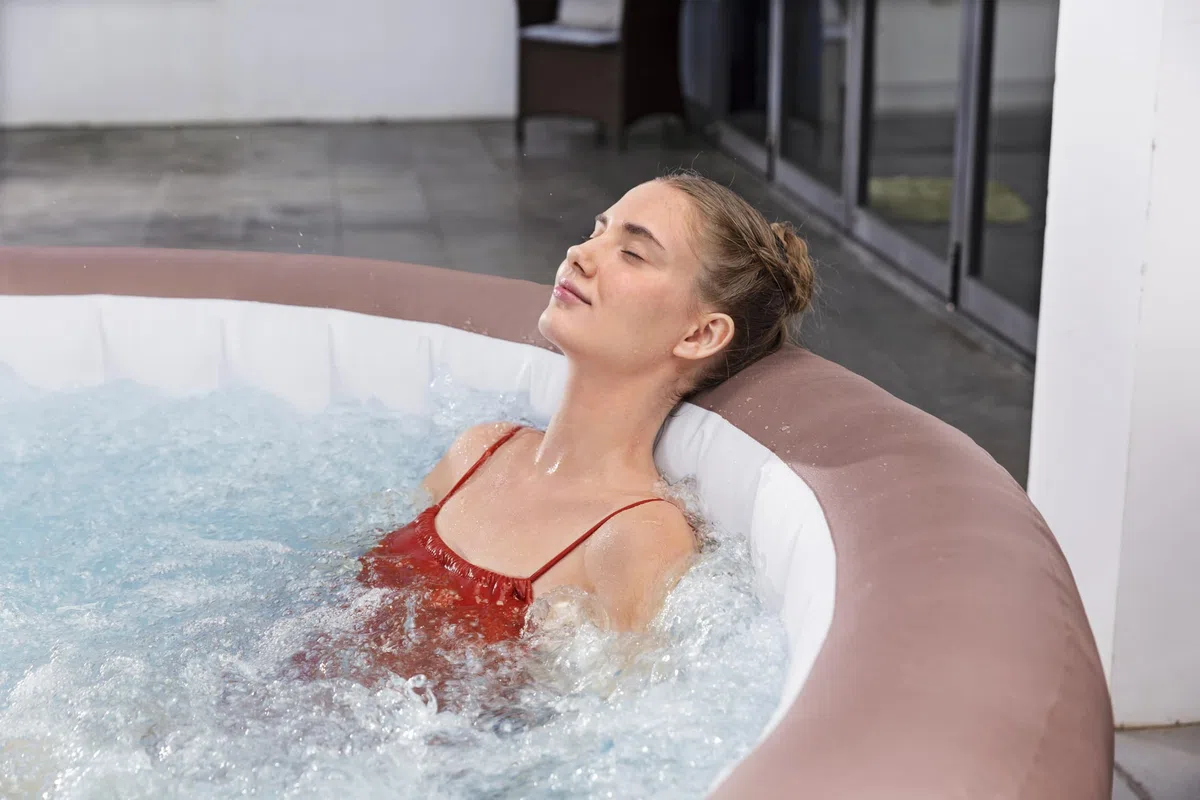 BESTWAY Spa gonflable rond Hawaii Smart AirJet Energy Sense 4 - 6 places