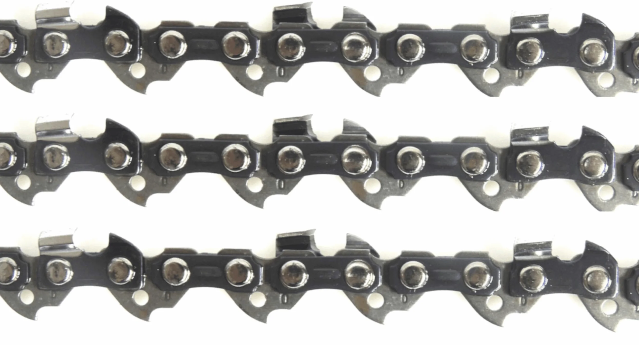Nemura Lot de 3 Chaînes de tronçonneuse - Guide de 50 cm - 72 Maillons Entraîneurs - Pas 3/8 - Jauge 0.63 (1,6mm) - Pièces détachées de Qualité Professionnelle - Marque Française