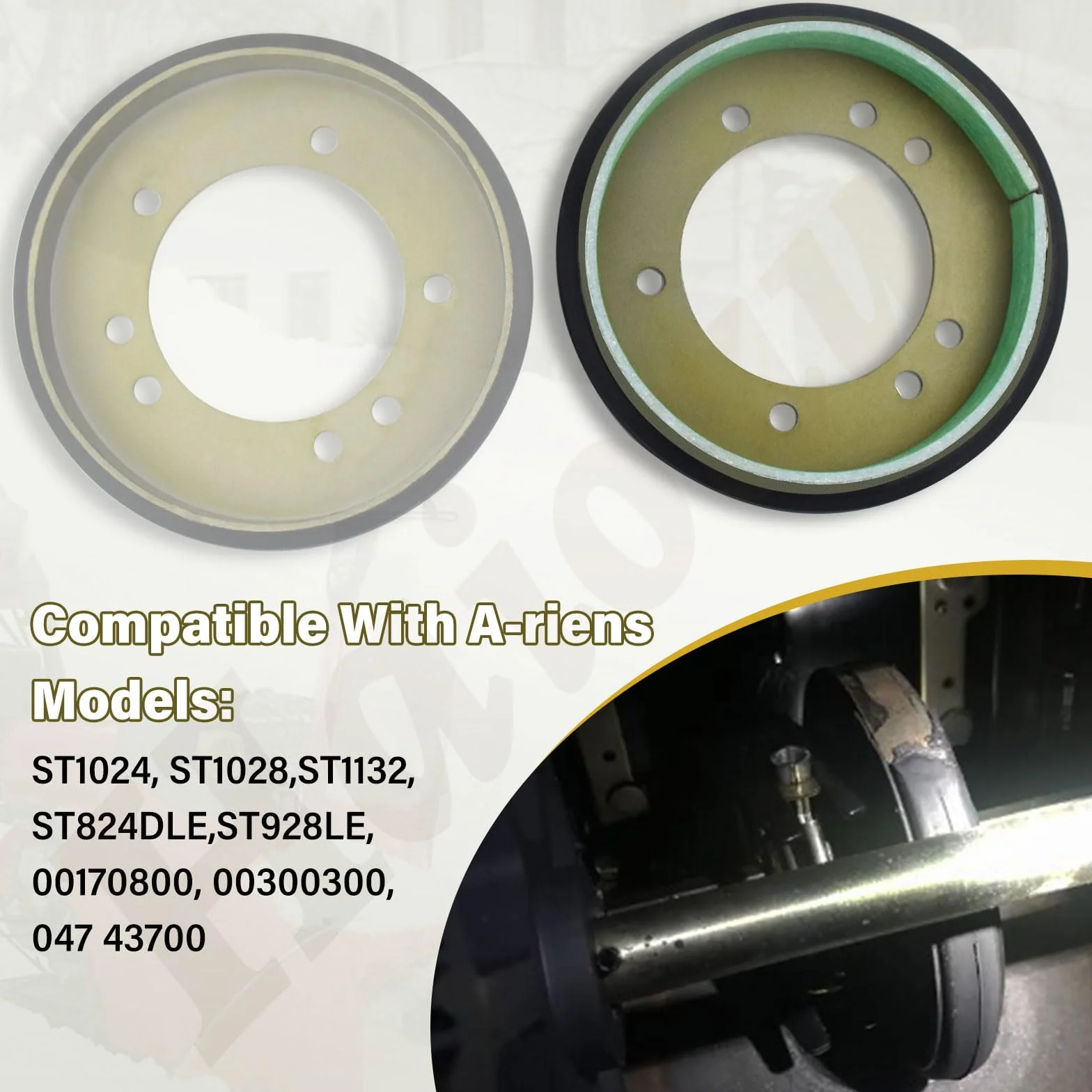Kit de disque d'embrayage Snapper 240-975 7053103 pour tracteur de pelouse