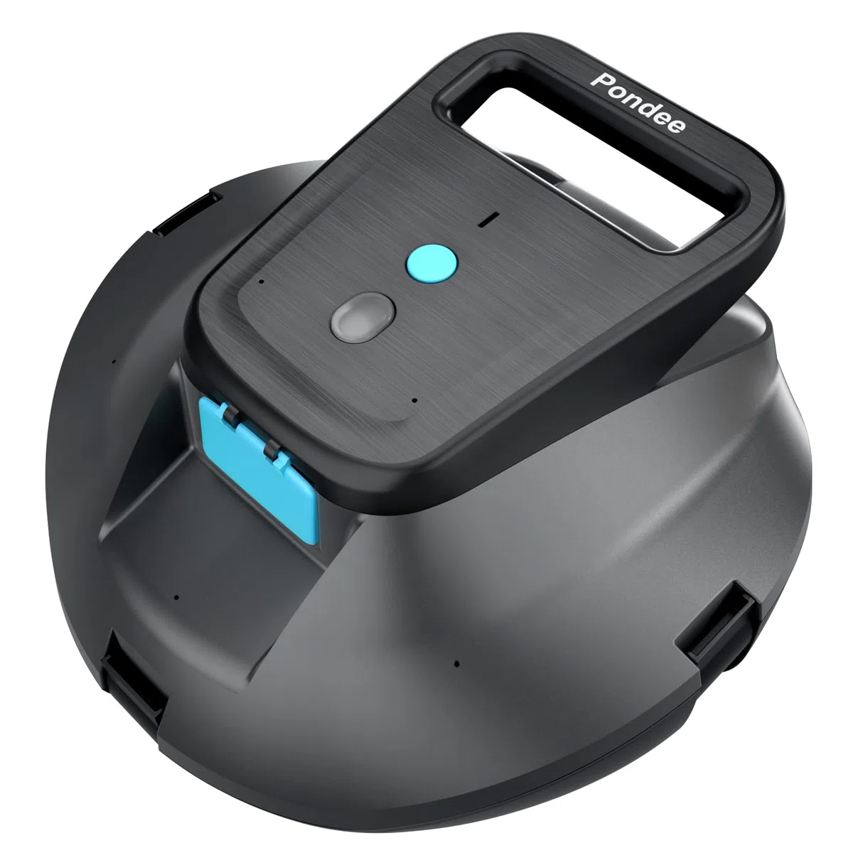 (Upgrade 2026) Pondee X1 Robot Piscine sans Fil, Aspirateur Piscine Hors Sol avec 120 Min Autonomie, Stationnement Automatique, Recharge Rapide 2,5h, pour Piscines Hors-Sol et Enterrées jusqu'à 80 m²