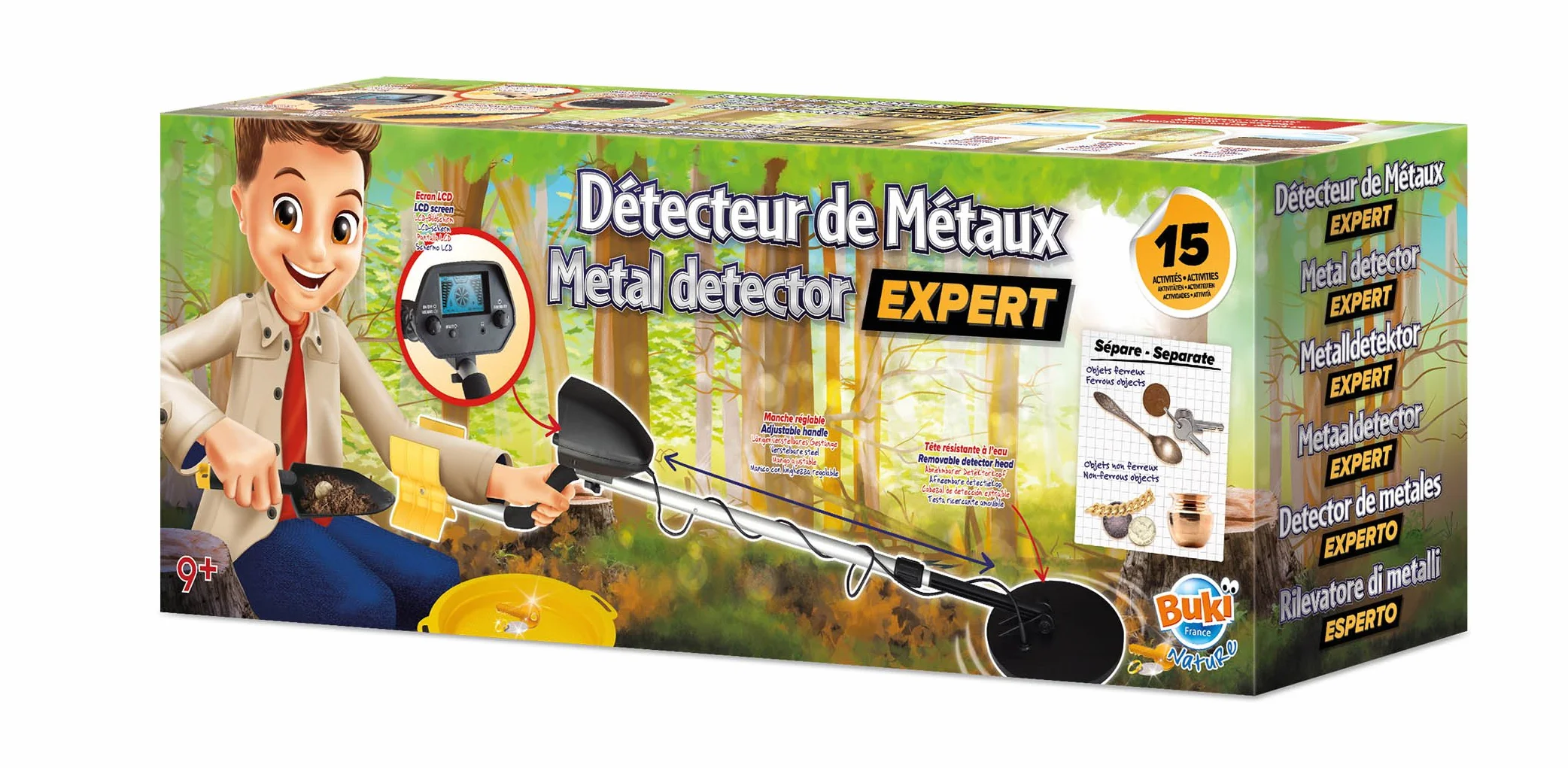 Buki - KTD2000 - Détecteur de métaux expert
