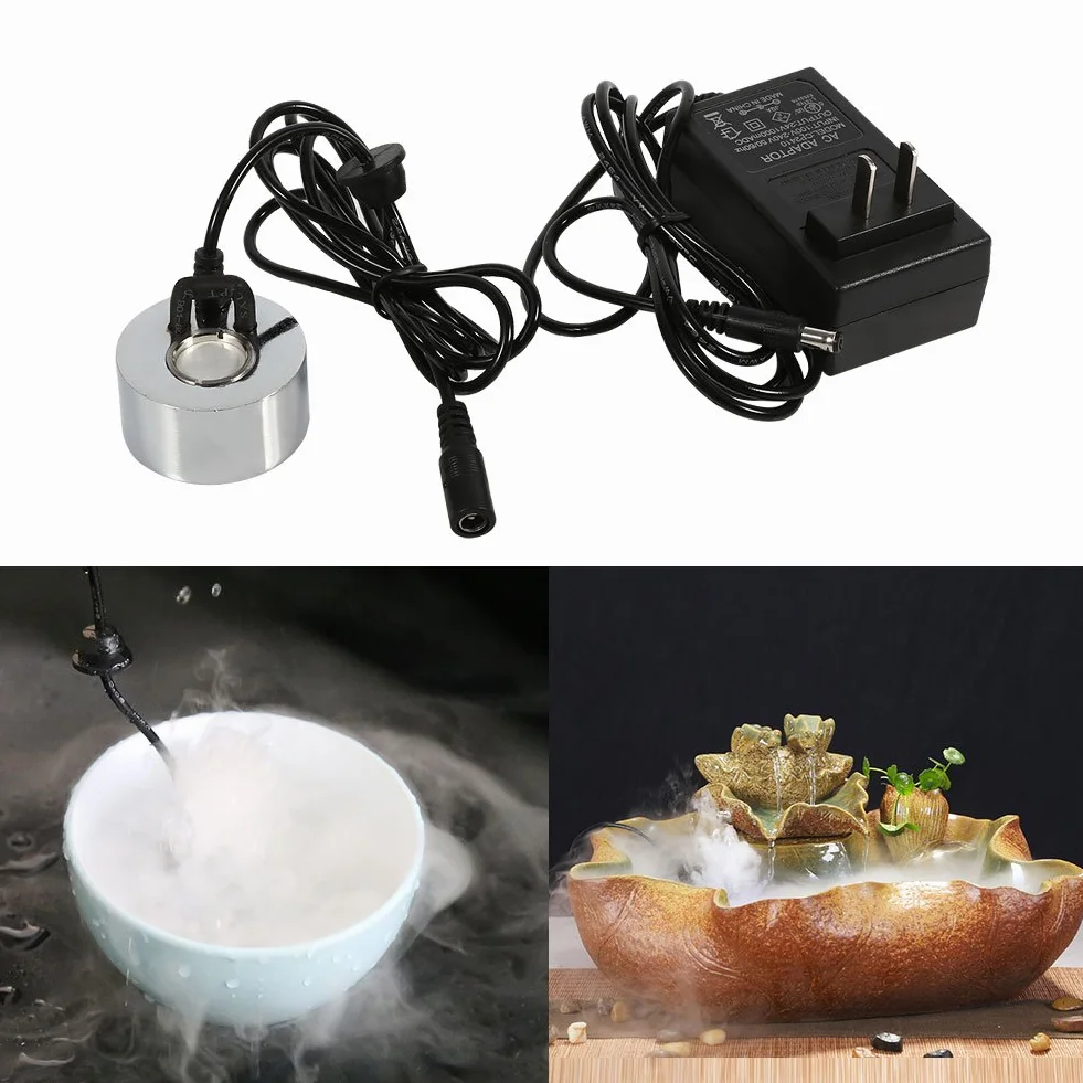 Humidificateur d'air ultrasonique Brumisateur Fontaine d'Eau 100-240V