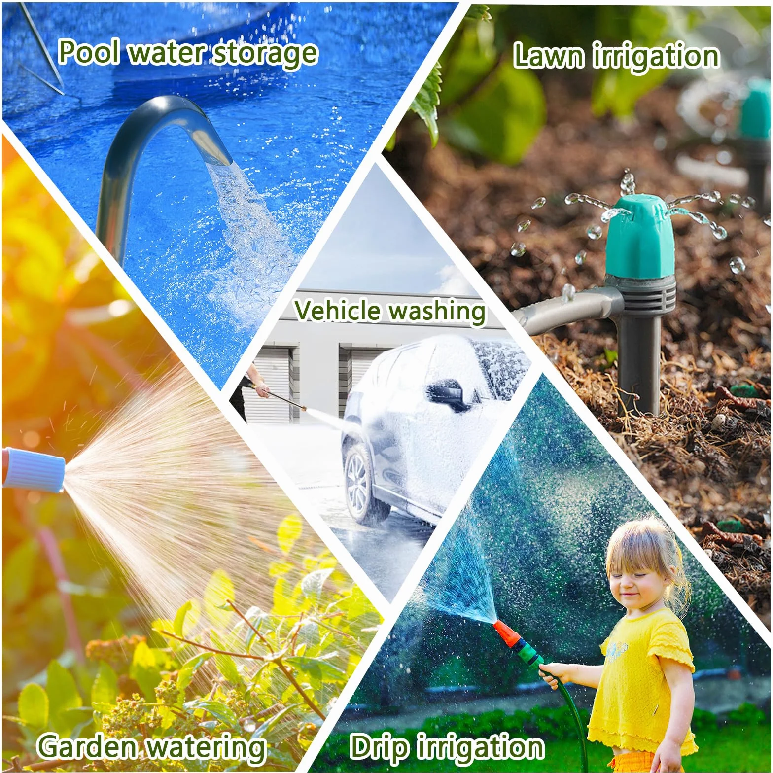 Programmateur Arrosage Automatique, 2024 Le Nouveau Minuteur Arrosage Automatique AVCE Écran LCD Bouton Manuel pour Un Réglage Facile Applicable de Arrosage Système pour Pelouse et Jardin