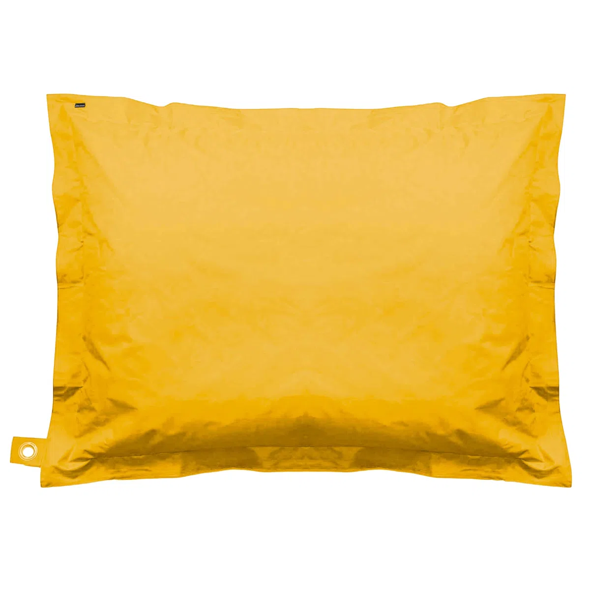Oviala Housse Vide de Coussin de Sol XL Jaune