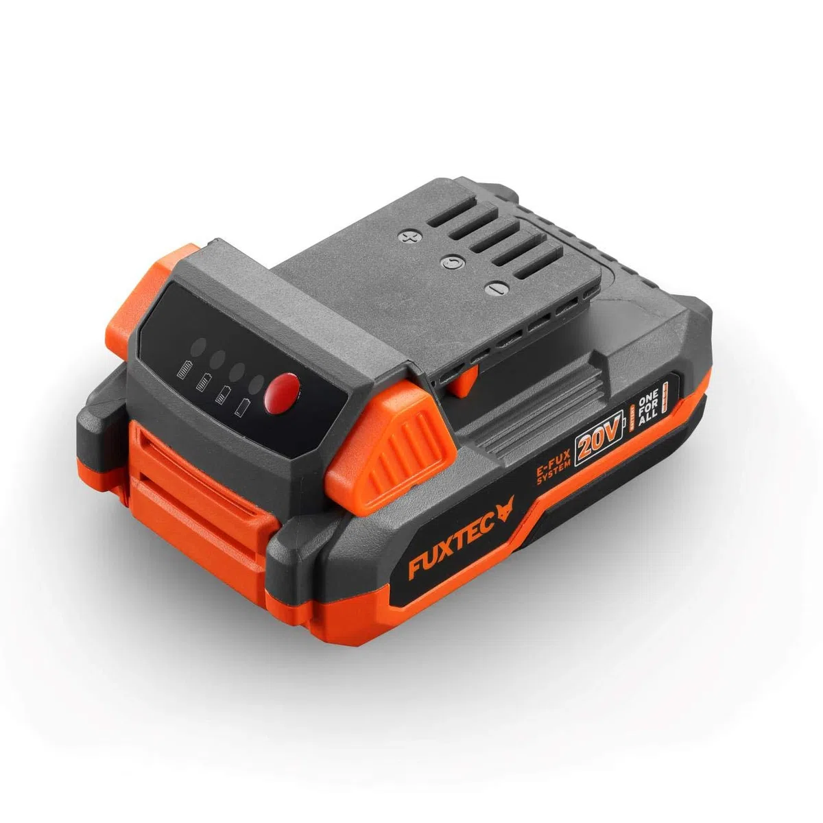 Fuxtec Batterie Li-ION 2Ah 20V E1B2AH adaptée à Tous Les Outils et Outils de Jardin 20 Volt - Temps de Charge 60 Min
