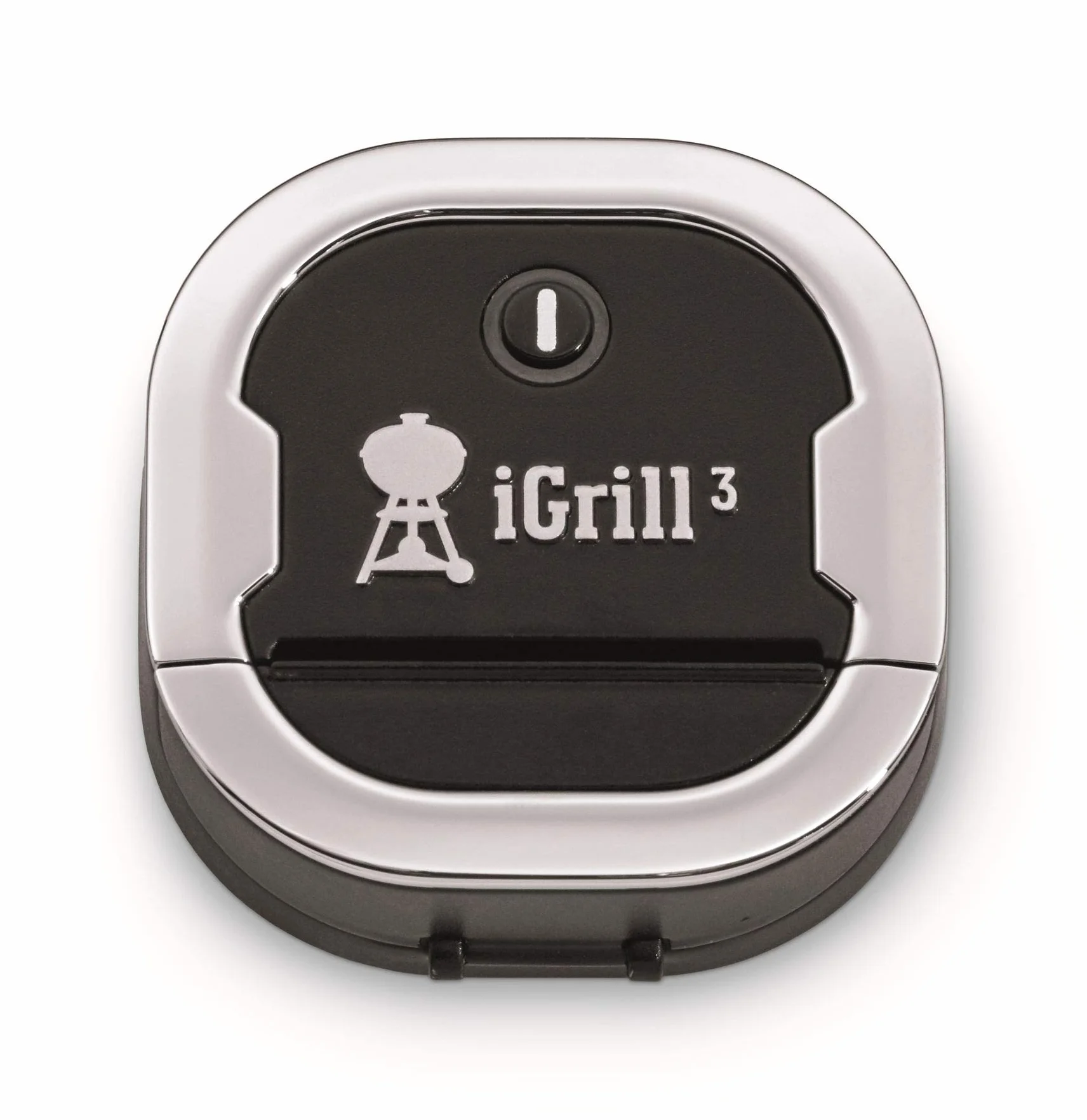 Weber iGrill 3 - Thermomètre intelligent pour la viande avec Bluetooth incluant la sonde, pour Genesis II (et -LX) & Spirit II Series, contrôle via l'application smartphone, argent (7205)