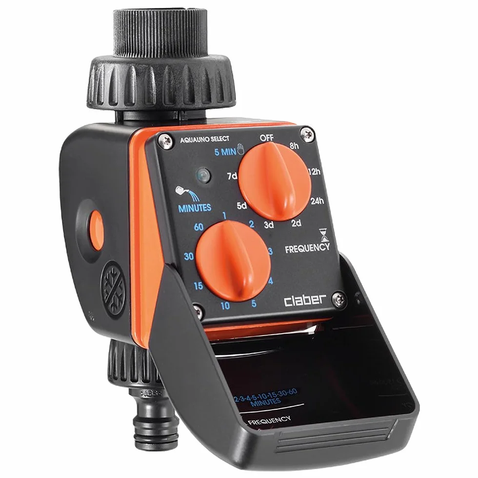 Claber Aquauno Select, programmateur arrosage Automatique à Une Voie