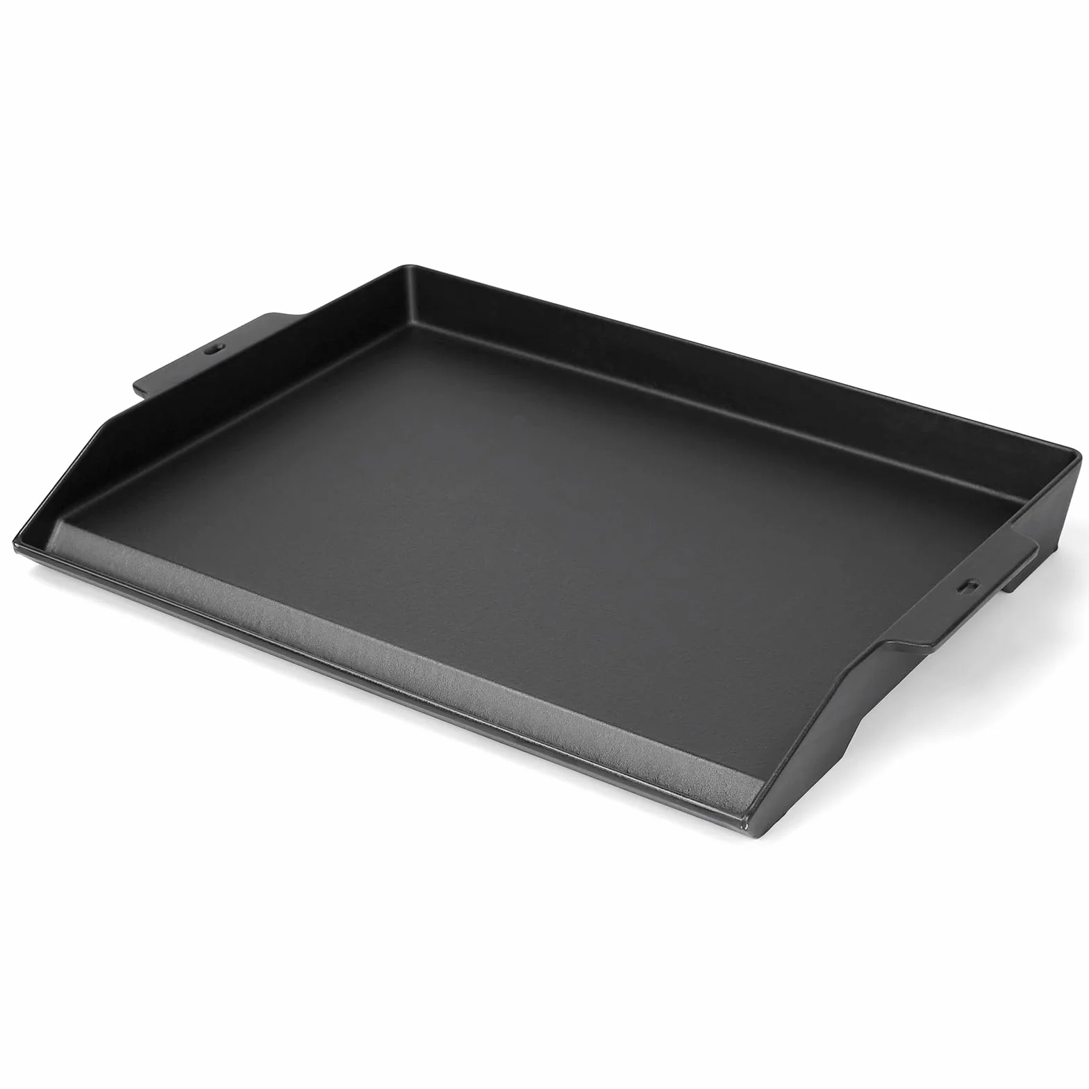 GFTIME Plancha en fonte universelle antiadhésive 58,6 x 40,5cm plaque de cuisson pour barbecue gaz charbon électrique