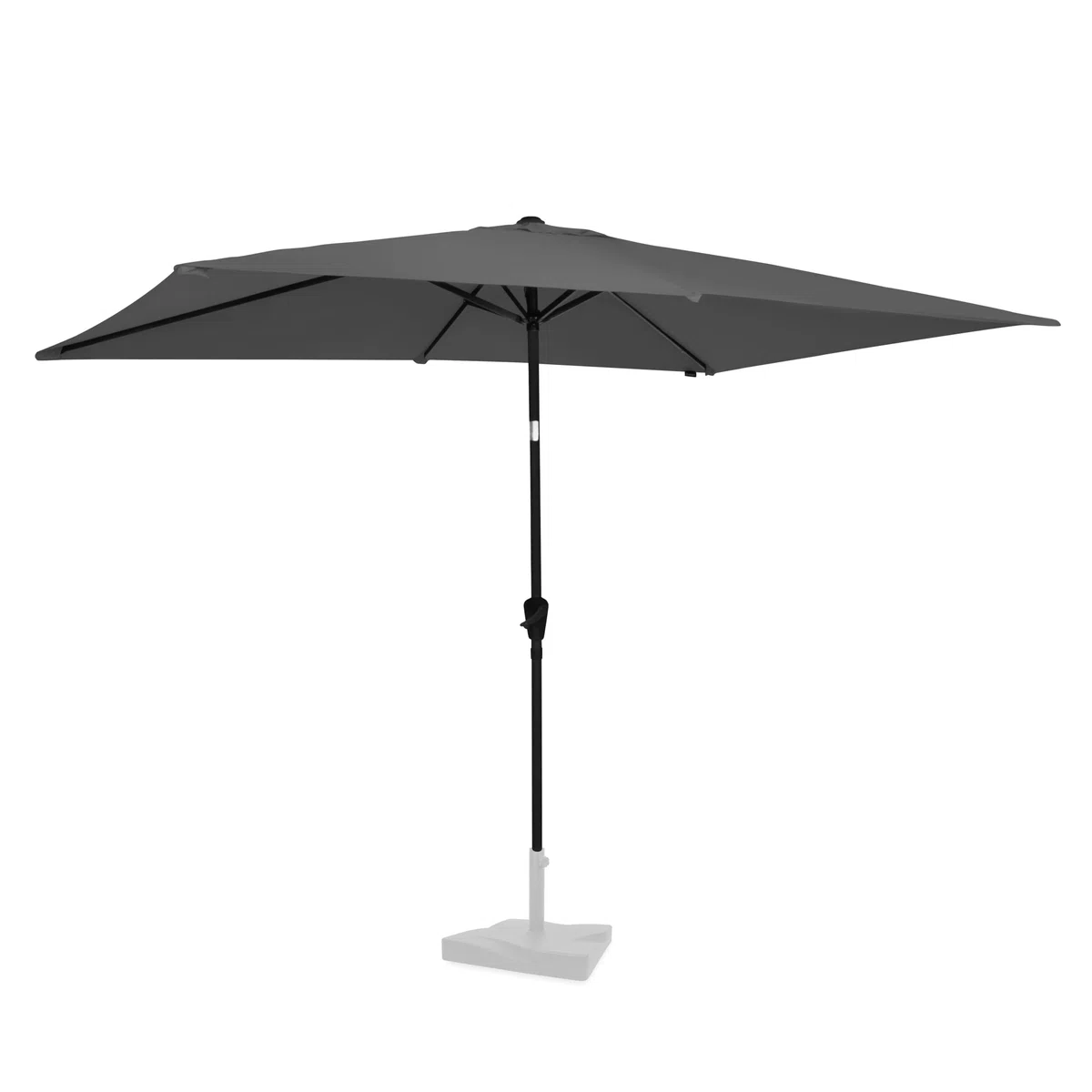 VONROC Parasol de Jardin Extérieur Rapallo 200x300cm - Parasol Rectangulaire Inclinable en Toile Protection Solaire UPF 50+ - Manivelle Anti Retour, Housse de Protection Incluse