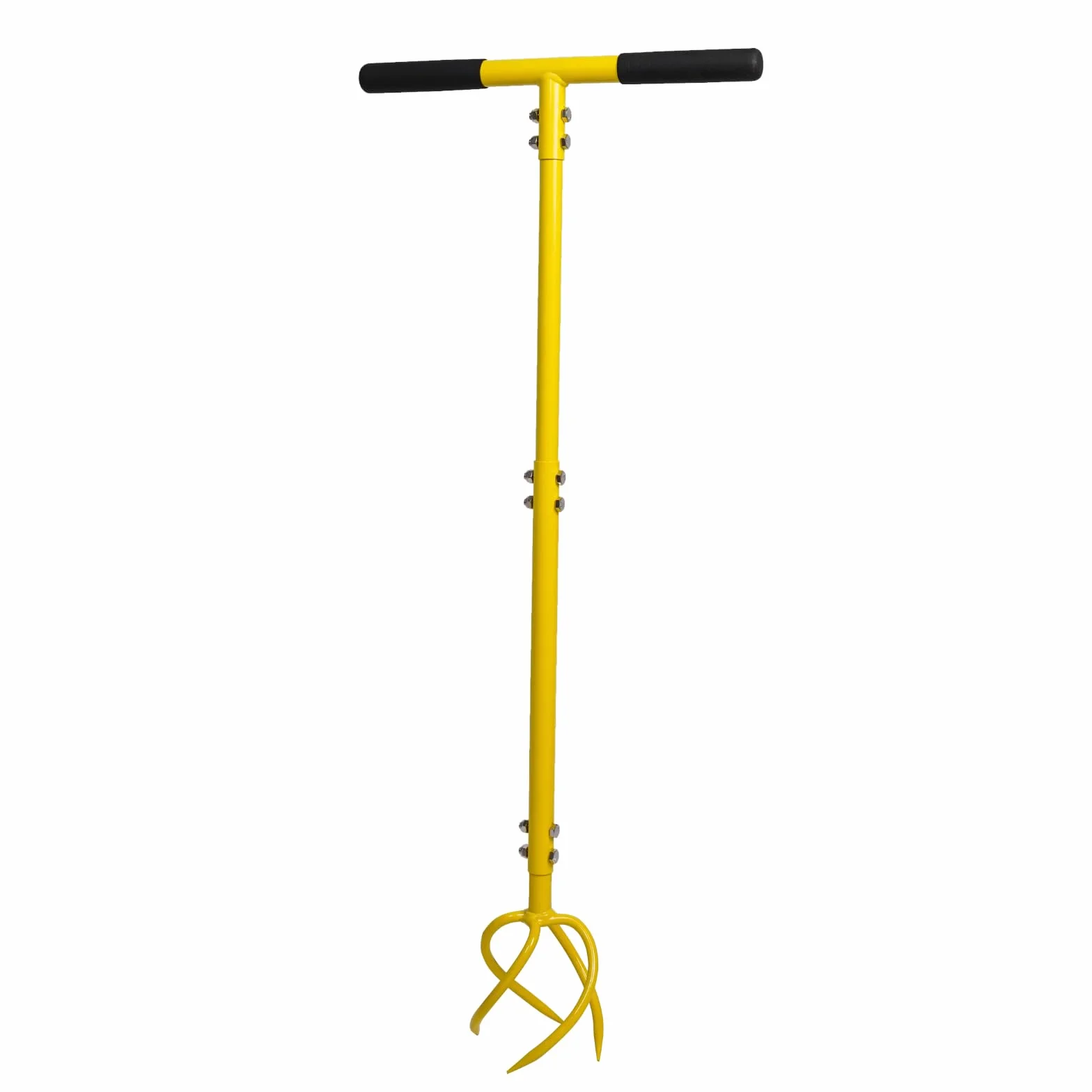 BARAYSTUS Cultivateur de Jardin Avec Manche - Griffe de Sol Manuelle et Désherbage - Twist Tiller Garden Claw