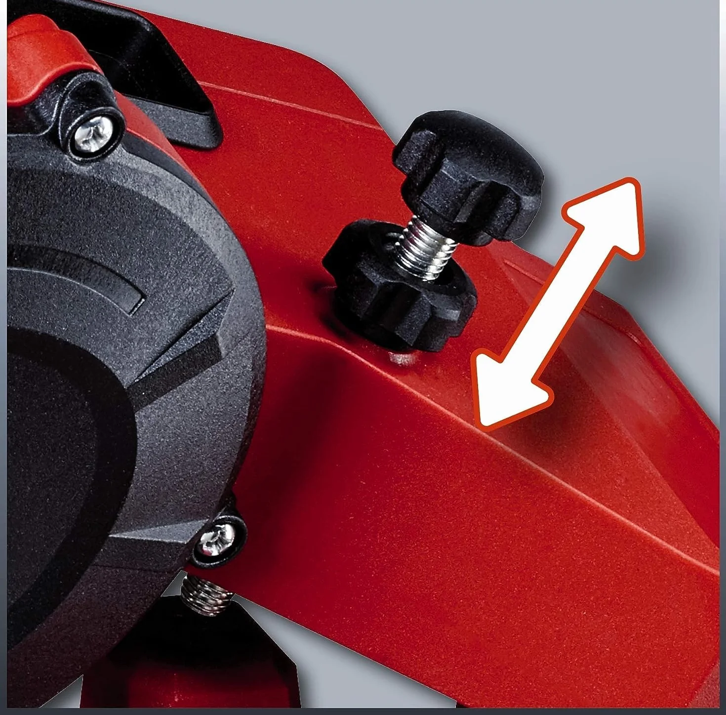 Einhell Affûteuse de chaîne de tronçonneuse GC-CS 85 E (85 W, Epaisseur de la meule 3,2 mn, Dispositif de serrage) Livrée avec 1 meule abrasive
