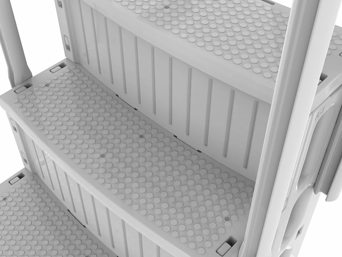 Escalier Simple de Piscine Nathan 3 marches Plastique