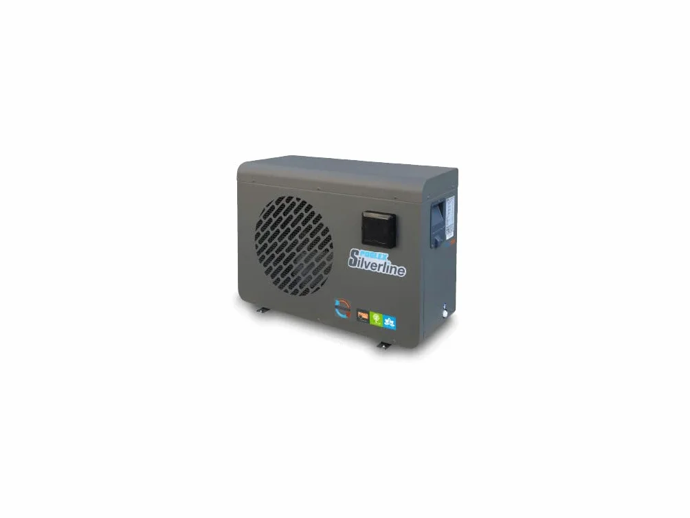 POOLEX - PC-SLP220 Silverline 220 - Pompe à Chaleur Piscine Silencieuse et Économique - Tous Types de Piscines - Compresseur Hautes Performances - 22kW - Volume du Bassin de 80 à 110m3