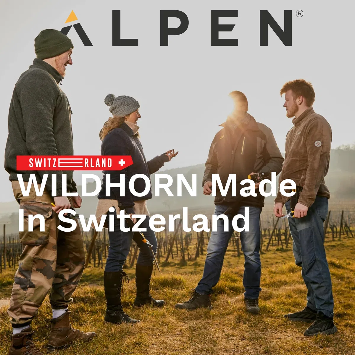 ALPEN Wildhorn 32 Sécateur électrique sans fil – Lame suisse HSS FELCO, coupe 32 mm, 3 batteries Li-Ion, écran LCD, outil pro jardinage ergonomique et puissant