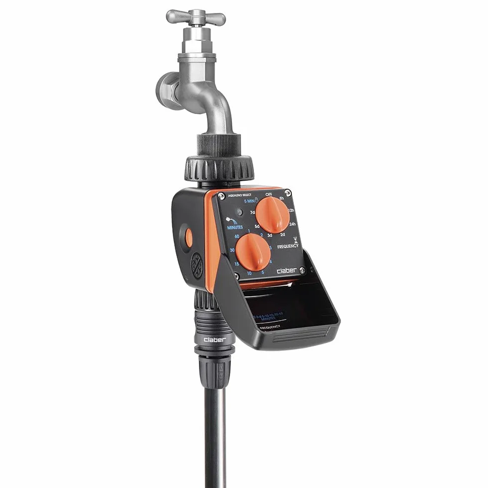 Claber Aquauno Select, programmateur arrosage Automatique à Une Voie