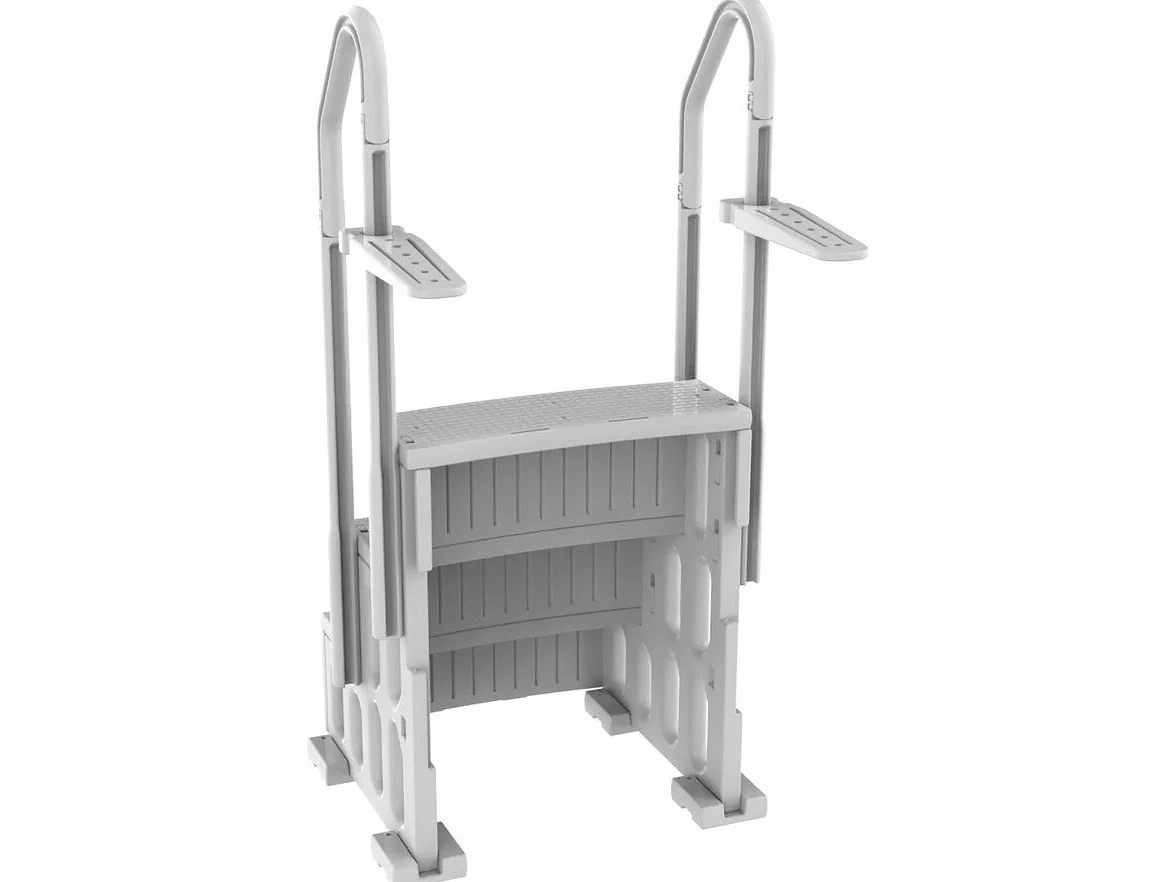 Escalier Simple de Piscine Nathan 3 marches Plastique
