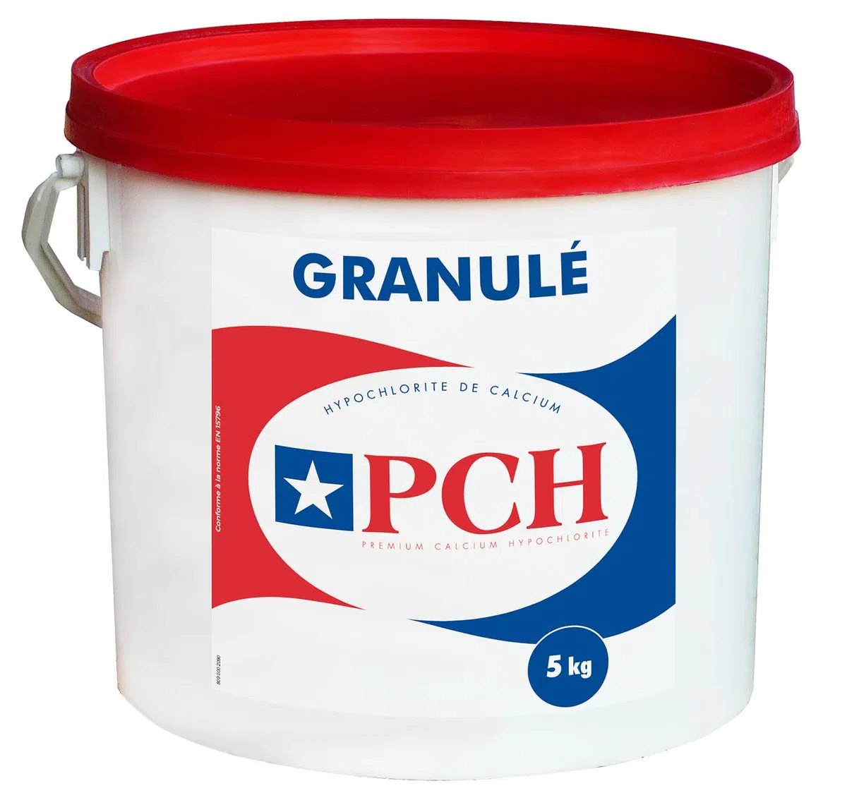 Chlore choc piscine granule 5kg non stabilisé PCH OCEDIS