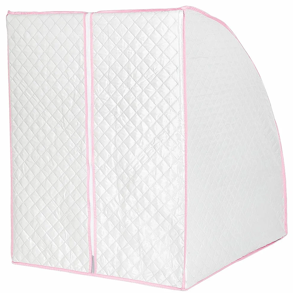 Sauna à Vapeur et Cabine, Tente de Sauna Pliable Isolante à Quatre Couches et Générateur de Vapeur de Sauna 1.8L 1000W pour Bain de Sauna, Amincissement, Détoxification, Thérapie Corporelle