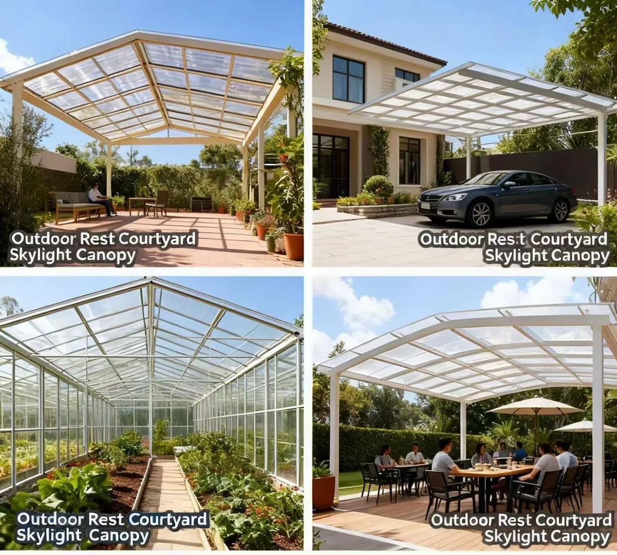 Feuille de Polycarbonate résistante aux UV, auvent de Serre abri de Jardin, Isolation Transparente Panneaux d'éclairage diurne en Rouleau pour Jardinage extérieur, Agriculture(Size:1m*30m)