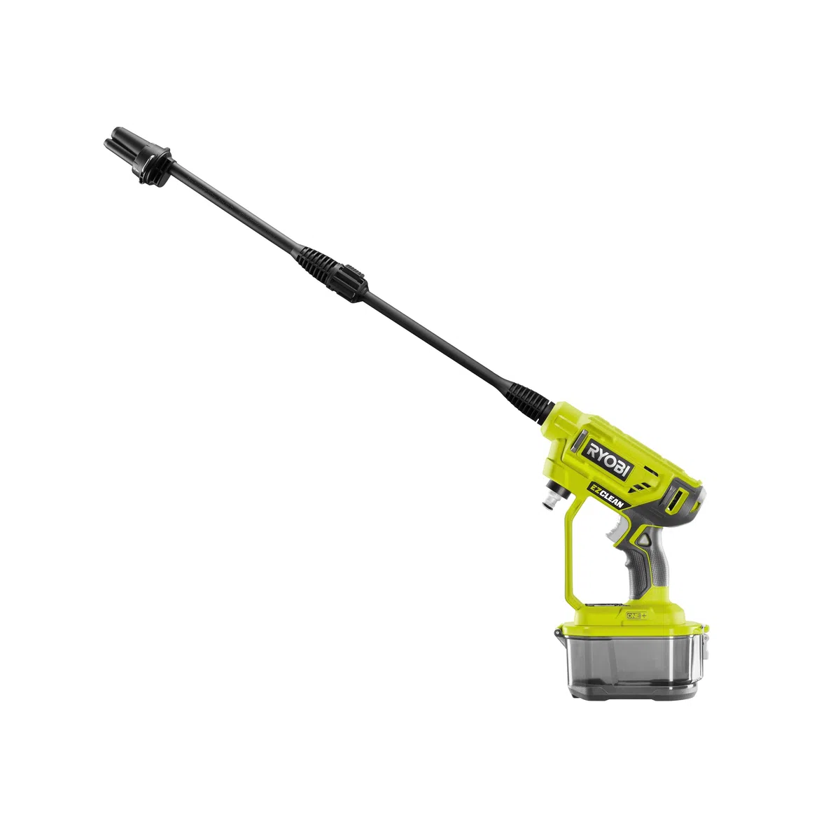 RYOBI - Pistolet Haute Pression sans Fil 18V One+ RY18PW22A-0 – Pression 22 Bar, Réservoir Eau, Léger et Mobile, Nettoyage léger et Rinçage Uniquement – Batterie Non Incluse