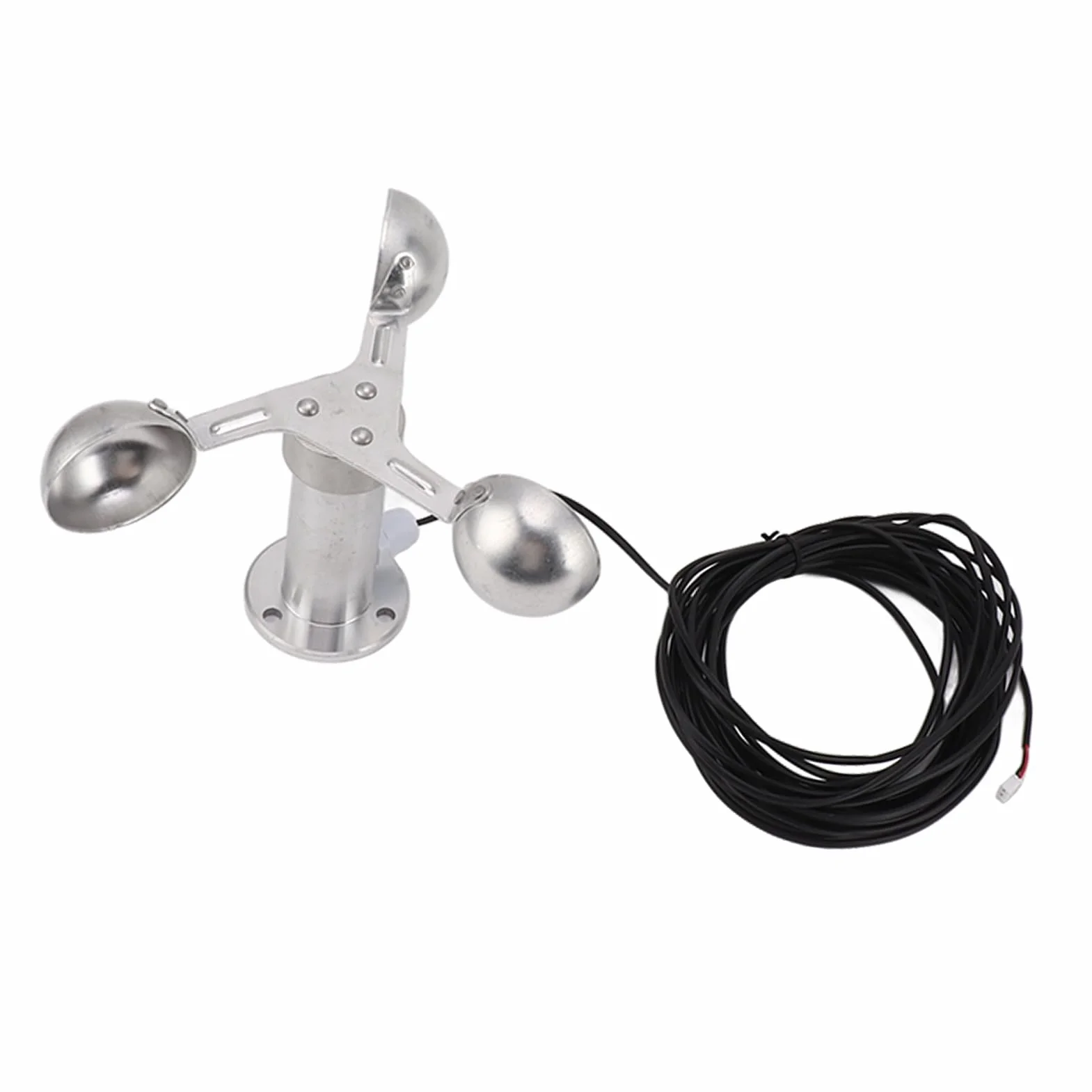 Capteur De Vent Trans, Anémomètre De Capteur De Tempo du Vent en Alliage D'aluminium 0 à 3,8 V pour la Station Météo à la Mesure du Vent, Détecteur de Vent Capteur Climatique Anémomètre Vol
